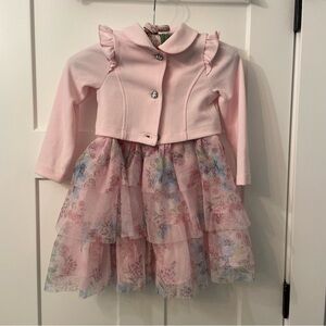 Lilt Pink and White Tutu Dress